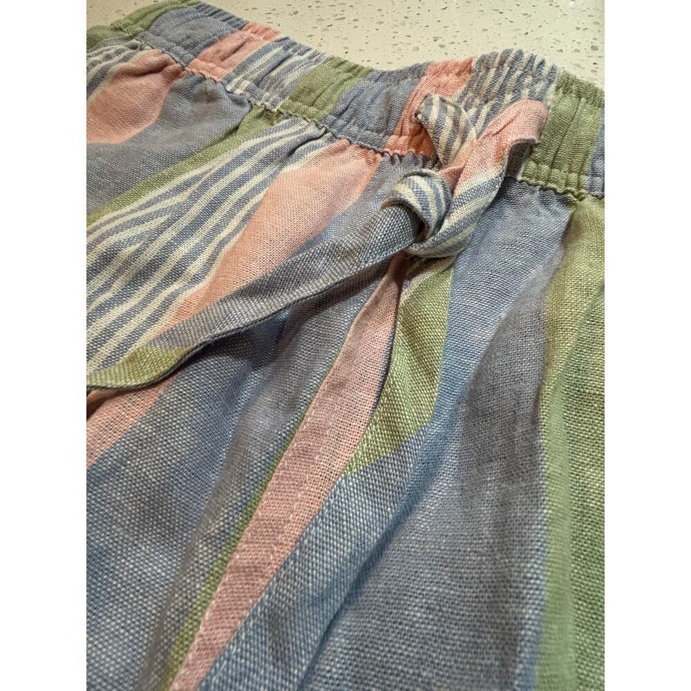 como Vintage Pastel Striped Drawstring Shorts - Women's XL - NWT - Picture 3 of 8